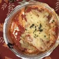 Eggplant rollatini entree   at 3 Brothers Vegan Cafe in Copiague