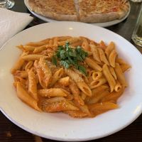 Penne  A La Vodka  at 3 Brothers Vegan Cafe in Copiague