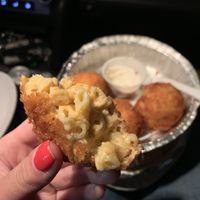 Mac and cheese balls  at 3 Brothers Vegan Cafe in Copiague