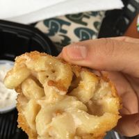 Mac & cheese bites at 3 Brothers Vegan Cafe in Copiague