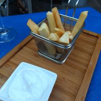 yuca fries at Verdeando in Denia