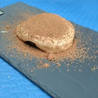 raw tiramisu at Verdeando in Denia