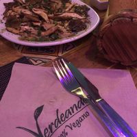 Salteado de setas at Verdeando in Denia