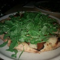 arugula (rocket) vegan pizza!! at Pizza Nea in Minneapolis