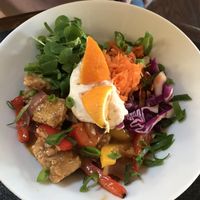 Tempeh teriyaki bowl at Cadence in Guelph