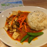 red Thai curry  at Dean & David - Ballindamm in Hamburg