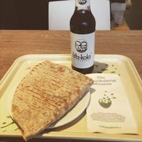 Grilled vegetables and mozzarella piadine  at Dean & David - Ballindamm in Hamburg