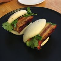 Steamed roast pork bao buns at Mai Kitchen in Ferryden Park