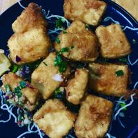 My favourite salt and pepper tofu 👌  at Mai Kitchen in Ferryden Park