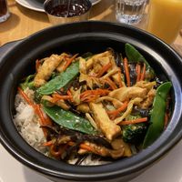 Vegan clay pot rice   at Mai Kitchen in Ferryden Park