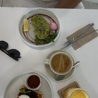 Vegan waffle   at The Beet Bar in Townsville