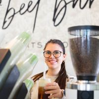 Coffee is amazing  at The Beet Bar in Townsville