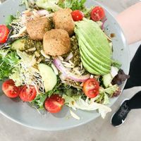 Falafel Salad at The Beet Bar in Townsville