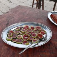 Fichi con aceto balsamico at Podere Capanne in Rome