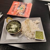 Palak tofu at Namaste in Kassel