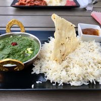 „Palak Tofu" at Namaste in Kassel