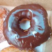 Yeast chocolate at Vortex Doughnuts in Asheville