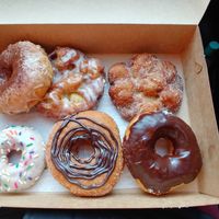 Doughnuts at Vortex Doughnuts in Asheville