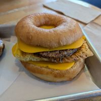 Morning Meltdown (vegan version) at Vortex Doughnuts in Asheville