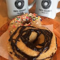 The Vortex Doughnut  at Vortex Doughnuts in Asheville