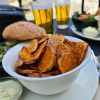 The sweet potato fries at Beet in Luxembourg City