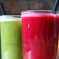 fresh juices every day at Beet in Luxembourg City