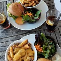 Burgers and cheesy fries at Beet in Luxembourg City