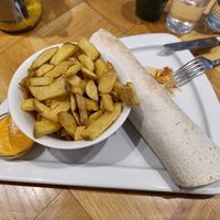 Falafel durum at Beet in Luxembourg City