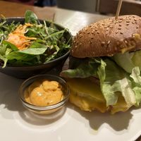 Double bbq burger #Veganuary at Beet in Luxembourg City
