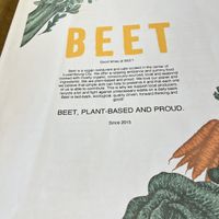 🥕  at Beet in Luxembourg City