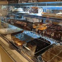 deserts at cafe section at Beet in Luxembourg City