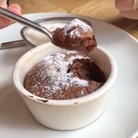 Vegan moelloex au chocolate!! at Beet in Luxembourg City