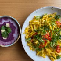 Mac and Cheeze with chilis  at Beet in Luxembourg City