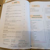 Menu at Beet in Luxembourg City