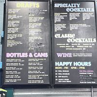 Booze  at Dat Dog - Freret St  in New Orleans