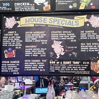 You can easily order the dog (most) and just say which vegan dog you want because they allow you to build your own!  at Dat Dog - Freret St  in New Orleans