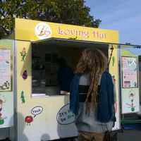 caravan at Loving Hut Caravan in Nelson