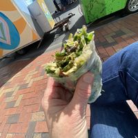 Raw Roll  at Loving Hut Caravan in Nelson