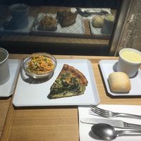 Set lunch quiche 1480¥ at CITRON in Tokyo