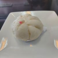 Barbecue pork steamed bun at Guan Yim in Lampang