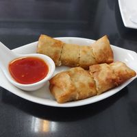 Spring rolls at Guan Yim in Lampang