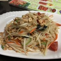 Papaya saladd  at Guan Yim in Lampang