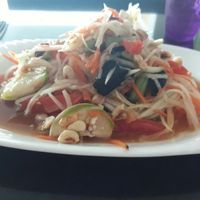 Somtam at Guan Yim in Lampang
