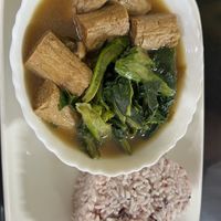 Some kind of “pork” dish  at Guan Yim in Lampang