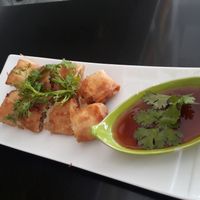 Spring rolls at Guan Yim in Lampang