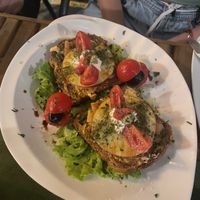 danish toast at Karuzo in Sarajevo