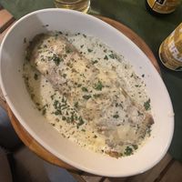 cannelloni with goat cheese at Karuzo in Sarajevo