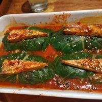 Cabbage rolls at Karuzo in Sarajevo