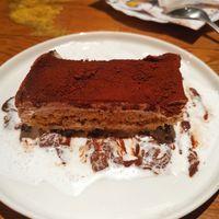 Tiramisu - the best vegan one I ever had! at Karuzo in Sarajevo