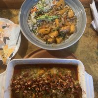 The main courses  at Karuzo in Sarajevo